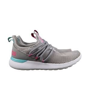 Adidas Shoes Youth 6 Sneakers Lite Racer Adapt Slip On Athletic Casual Gray Pink